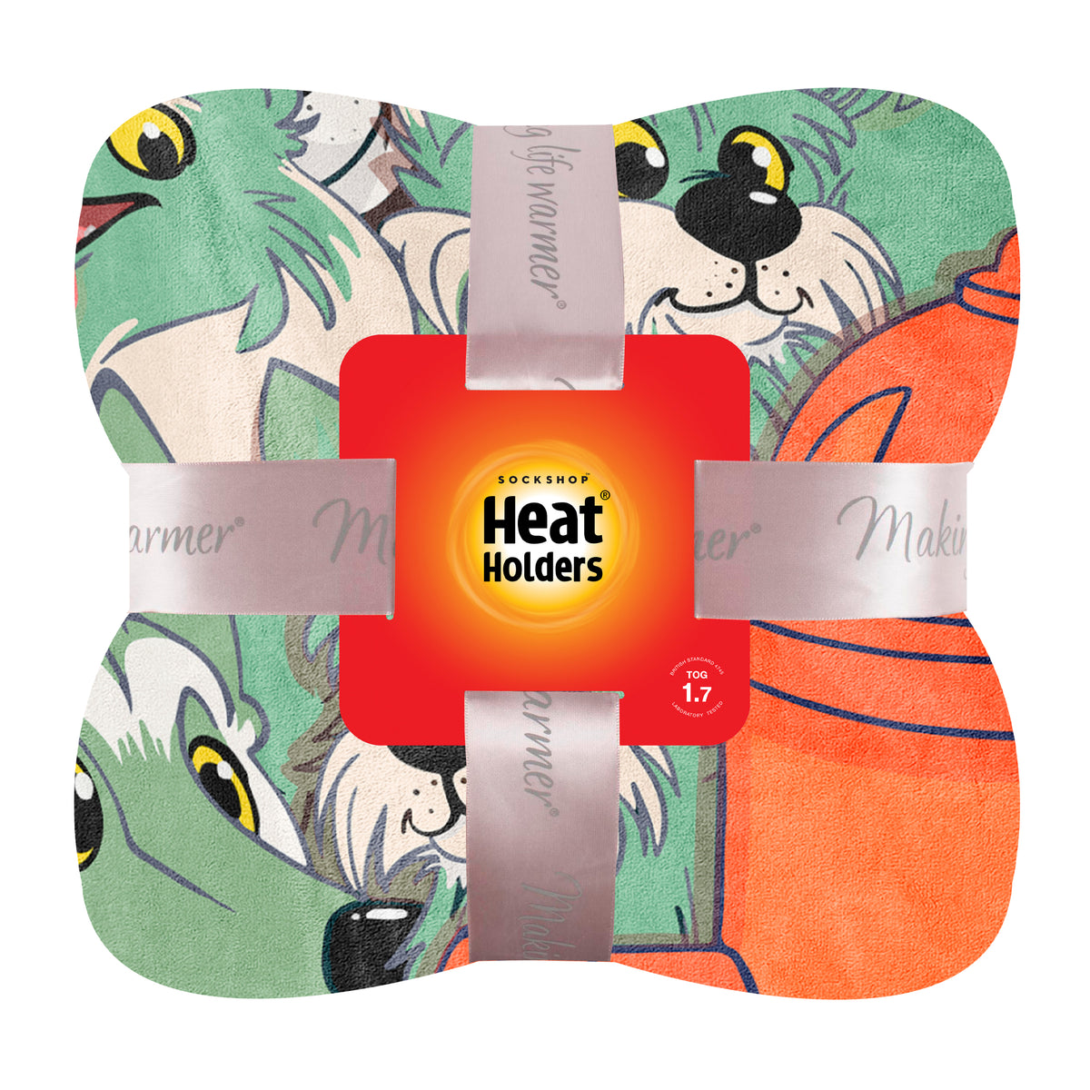 Fleece Thermal Blanket 127cm x 178cm - Matcha Dog Design – Heat