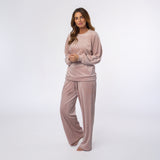 Ladies Soul Warming Loungewear Set - Dusky Pink
