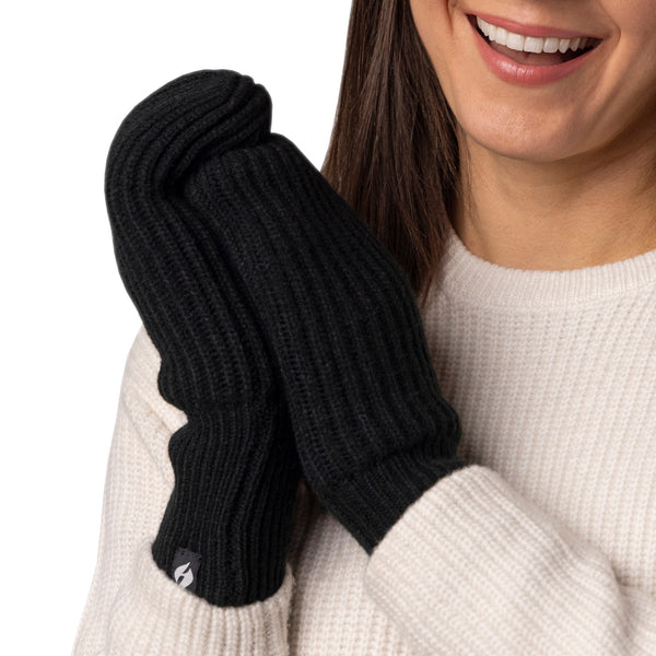 Unisex Marin Mittens - Black