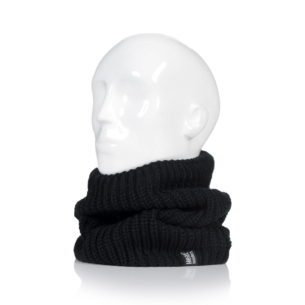 Mens Larvic Neck Warmer - Black – Heat Holders