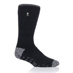 Mens Original Siskin Slipper Socks - Black