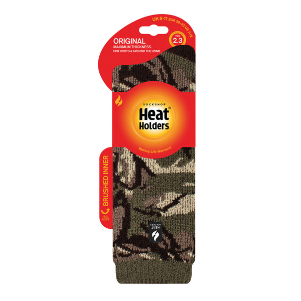 Mens Original Long Jacquard Socks - Camo