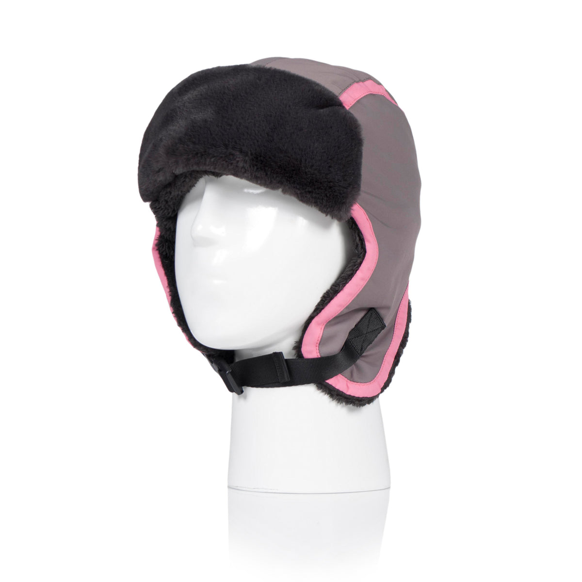 Pink winter hats ear flaps online