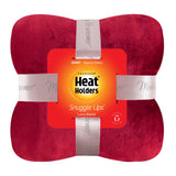 Giant Luxury Fleece Thermal Blanket/Throw 270cm x 240cm - Cranberry