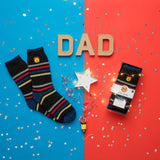 Mens Original Warm Wishes Gift Boxed Socks - "#1 Dad"