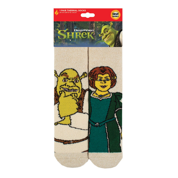 Ladies Lite Licensed Character Socks - Shrek / Fiona