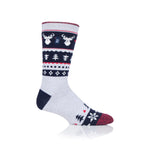 Mens Lite Christmas Socks - Stag