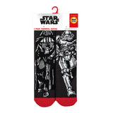 Mens Lite Licensed Character Socks - Darth Vader & Storm Trooper