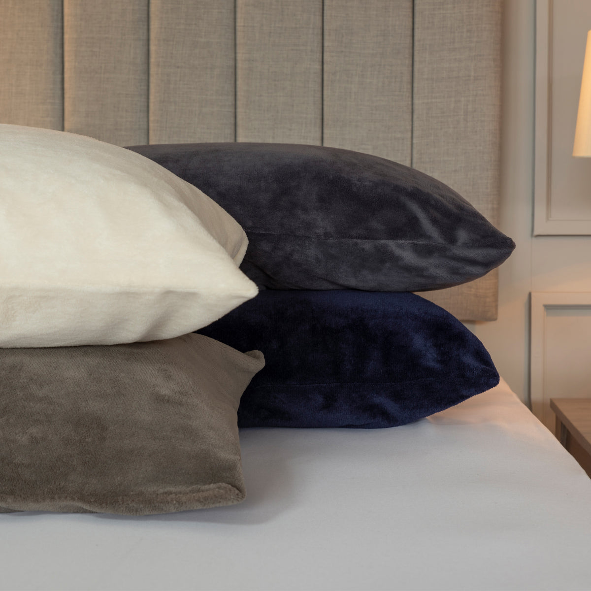 Luxury Duvet Cover Set Antique Silver Heat Holders