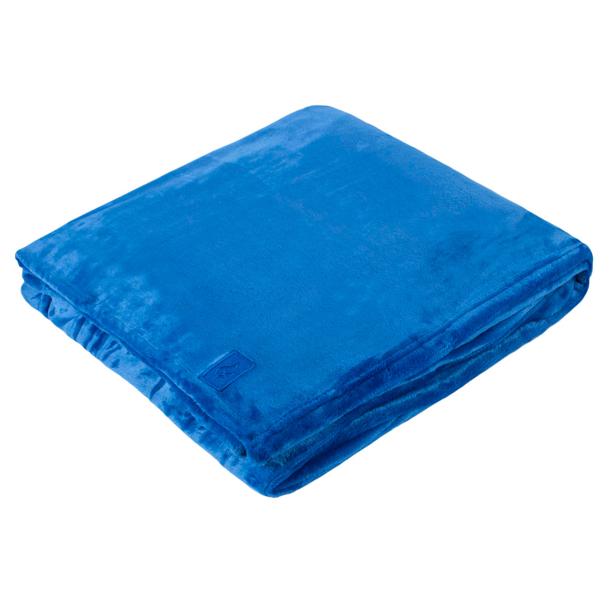 Luxury Fleece Thermal Blanket/Throw Royal Blue Heat Holders