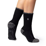 Ladies Original Juniper Slipper Socks - Black