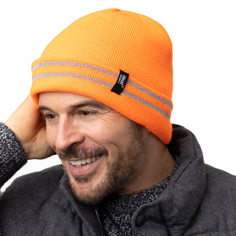 Mens Workforce Thermal Hat - Orange