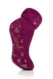 Ladies Original Mayfield Lounge Socks with Turnover Feather Top