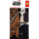 Kids Lite Star Wars Socks - Chewie & Han Solo