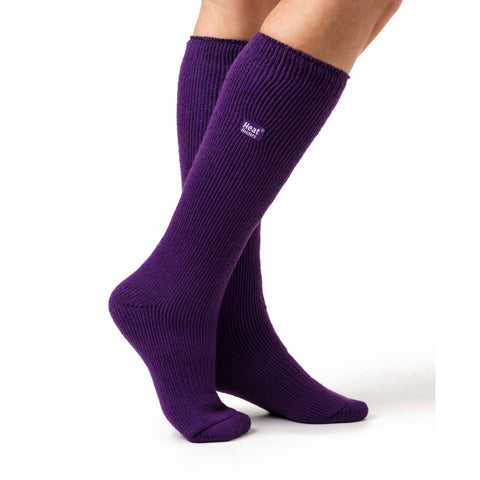 Ladies Original Long Leg Socks - Purple