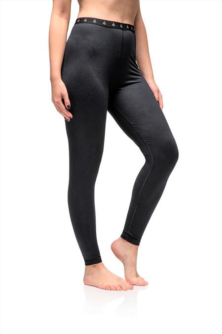 Ladies Ultra Lite Thermal Underwear Bottoms - Black – Heat Holders