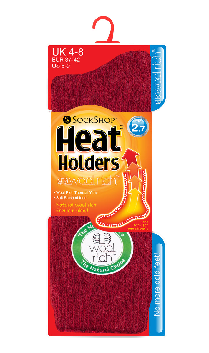 Heat Holders Thermal Socks Men's Original Red 