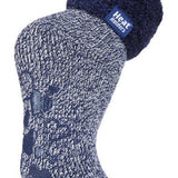 Ladies Original Cheltenham Lounge Socks with Turnover Feather Top