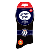 Ladies Gentle Grip Thermal Socks - Black