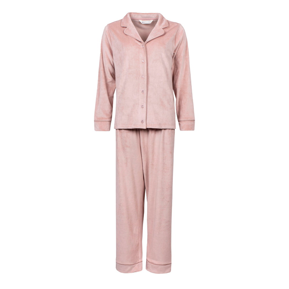 Ladies Soul Warming Pyjama Set - Dusky Pink