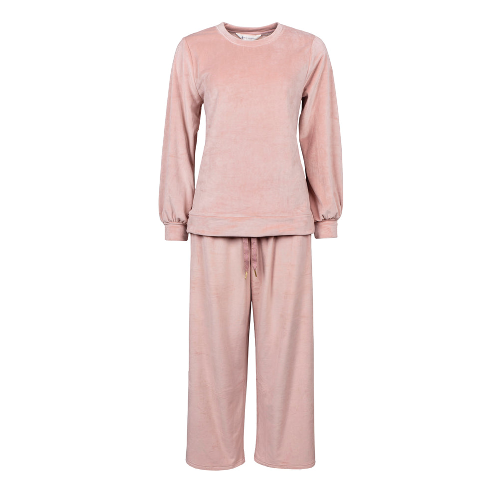 Ladies Soul Warming Loungewear Set - Dusky Pink