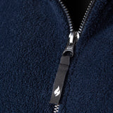 Mens Full Zip Thermal Lounge Top - Navy