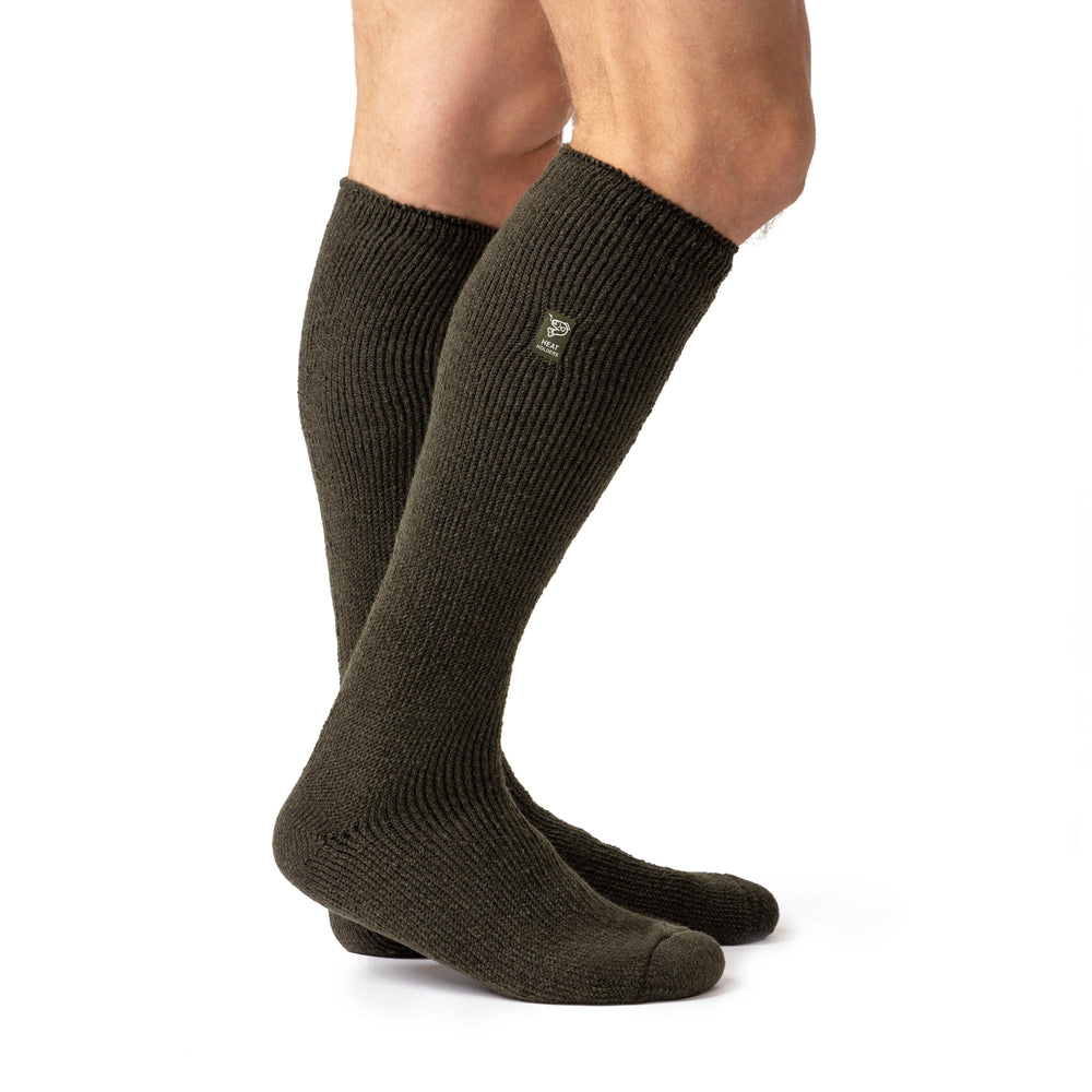 Mens Original Outdoors Angling Long Leg Socks - Forest Green