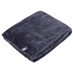 Luxury Fleece Thermal Blanket/Throw 180cm x 200cm - Antique Silver