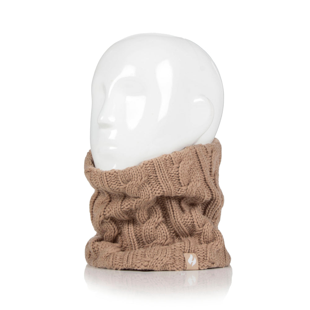 Ladies Marlow Neck Warmer - Camel