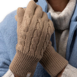 Ladies Willow Thermal Gloves - Camel