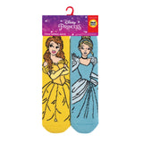 Kids Lite Disney Socks - Princess Belle & Cinderella