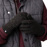 Mens Ashton Nepp Yarn Thermal Gloves - Black