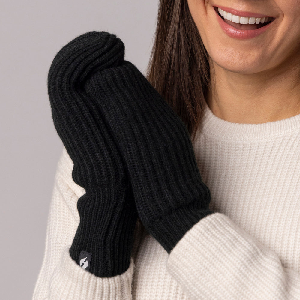 Unisex Marin Mittens - Black