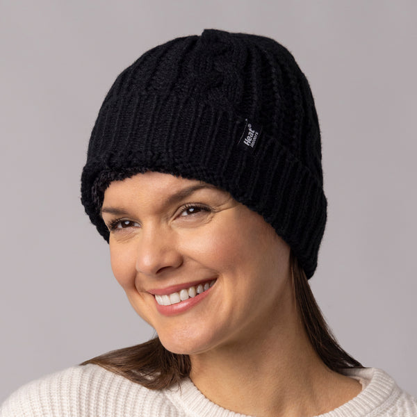 Ladies Original Turnover Hat - Black