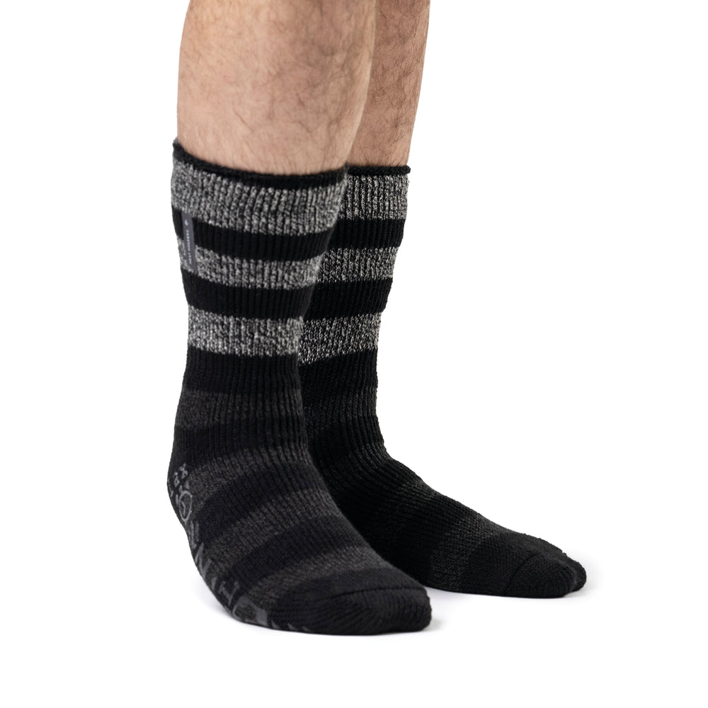 Mens Original Colden Lounge Sock - Black & Charcoal