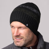 Mens Tromso Beanie Hat - Black