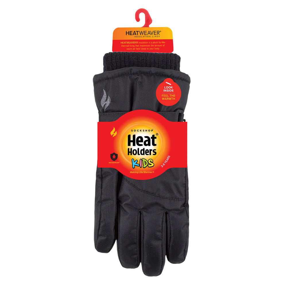 Kids Blizzard Comrade Ski Gloves - Black