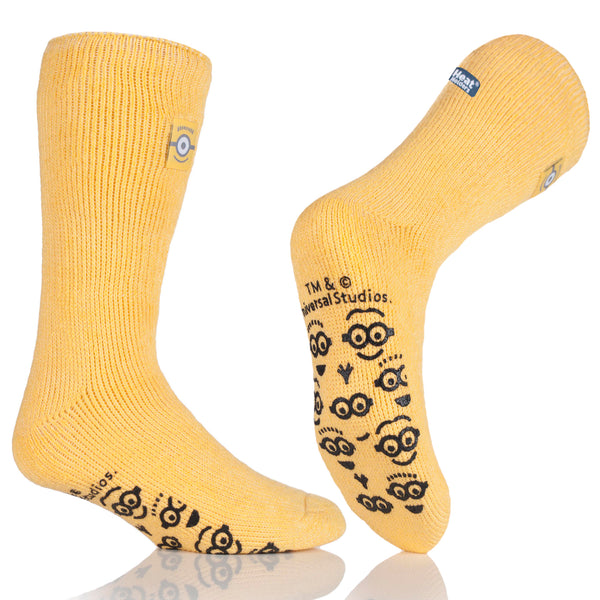 Kids Despicable Me Thermal Slipper Socks - Minions