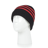 Kids Scout Stripe Turn Over Hat - Black