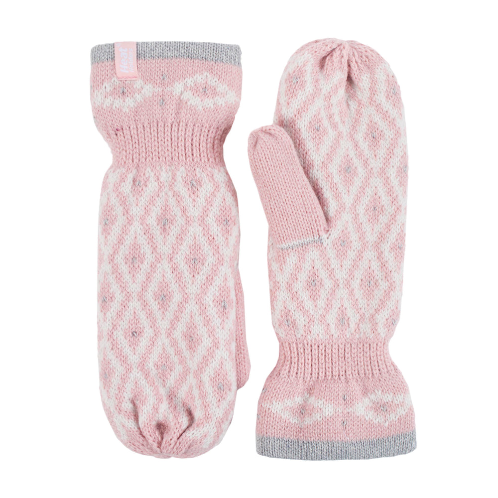 Ladies Copenhagen Mittens - Coral