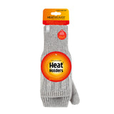 Ladies Ash Converter Mittens - Light Grey