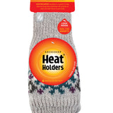 Ladies Heather Converter Mittens - Light Grey