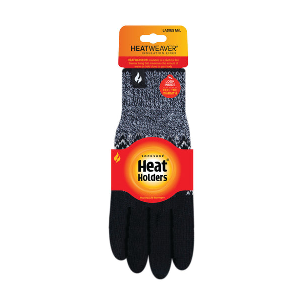 Ladies Trondheim Gloves - Black