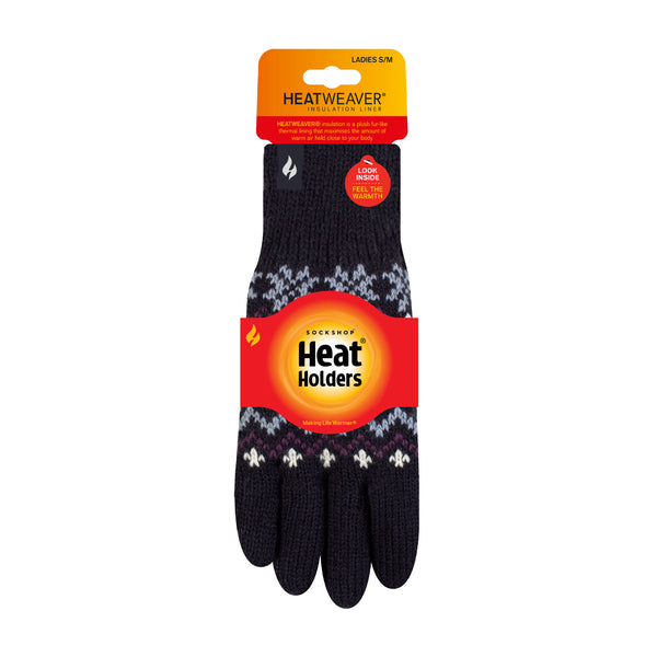 Ladies Avens Thermal Gloves - Navy