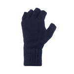 Mens Skala Fingerless Gloves - Navy