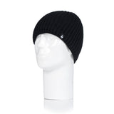 Mens Halden Beanie Hat - Black