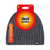 Mens Halden Beanie Hat - Charcoal