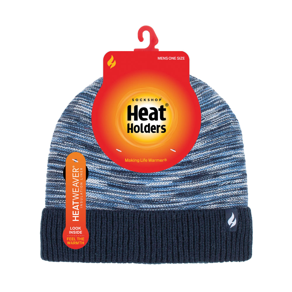 Mens Medway Beanie Hat - Navy