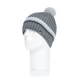 Mens Derwent Bobble Hat - Grey