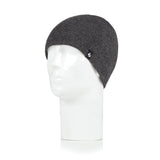 Mens Rowan Beanie Hat - Charcoal